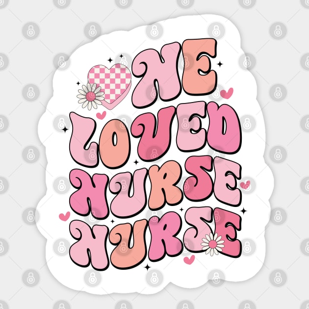 Valentine Nurse Sticker by matcorral